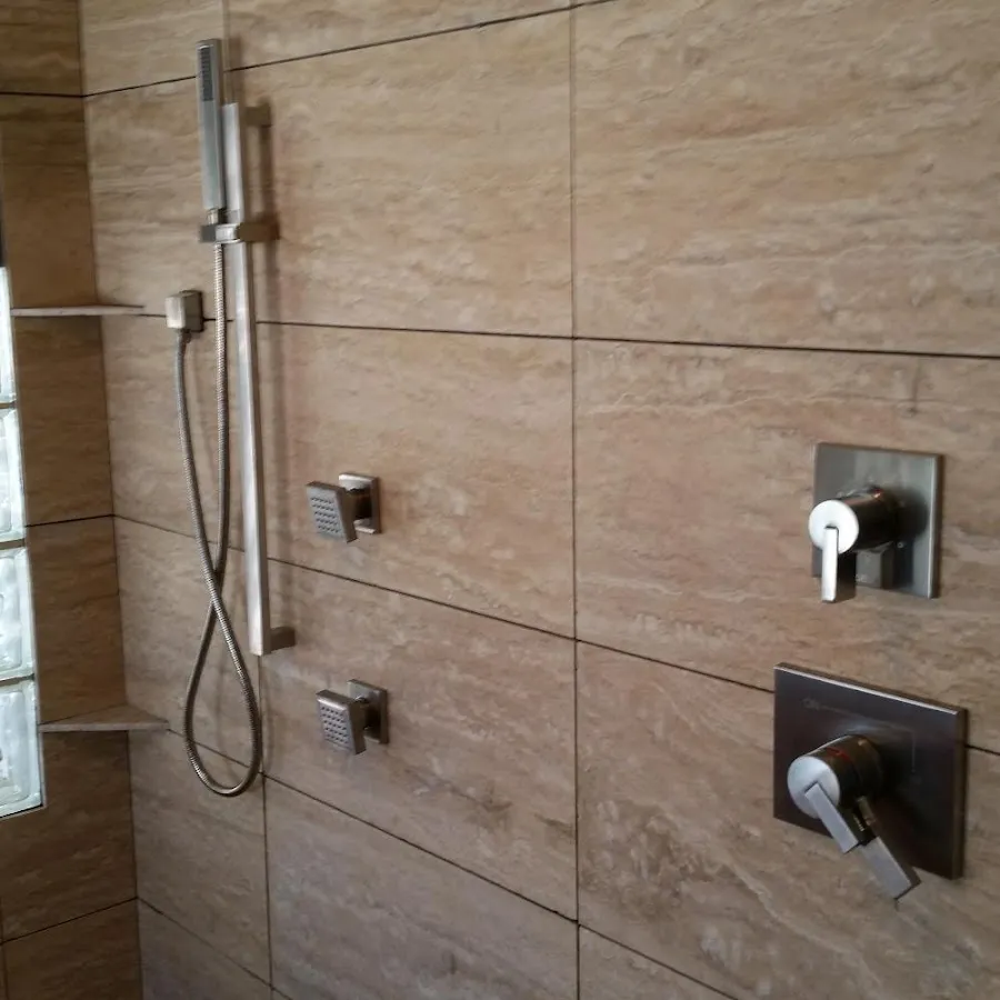 Shower fixture installation for Gas Line Repair in Perry